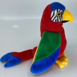 Jabber the parrot Beanie Baby